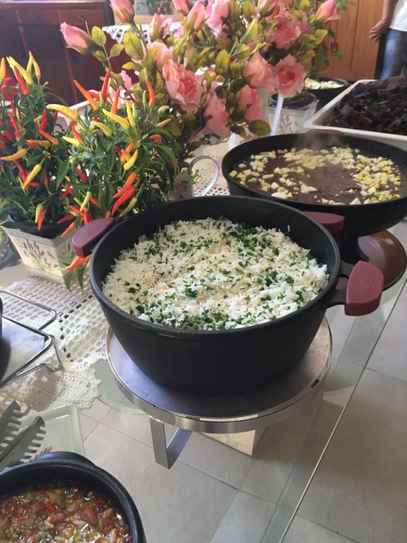 Frio + feijoada = Amor