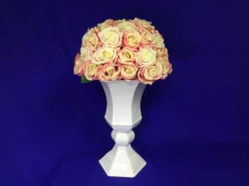 Arranjo flor rosa - rosa pink P