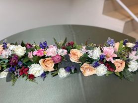 Arranjo Trilho de flores - 1,50 cm