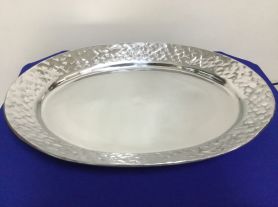 Bandeja oval metal - 53x39x5cm