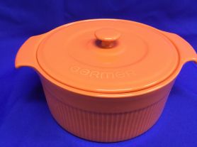 Caçarola porcelana laranja  germer 20 cm 