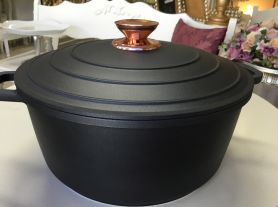 Caçarola preta - 28x13cm