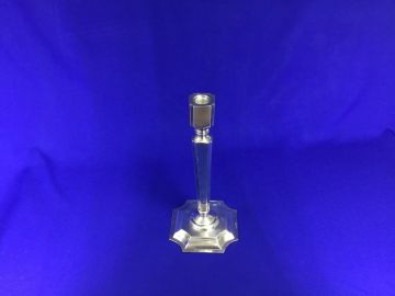 Candelabro de prata 1 vela - 30 cm