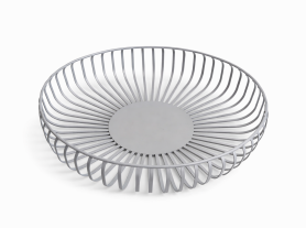 Centro de mesa metal prata - 33x9