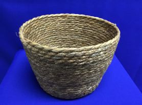 Cesto rattan  redondo - 25 x 16