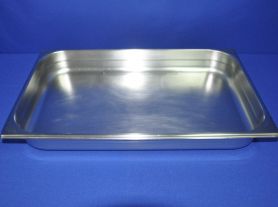 Cuba aço inox 53x32,7X6,5 cm - 1/1 - Cap 9 L