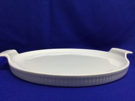 Travessa  pizza branca porcelana germer 30 cm