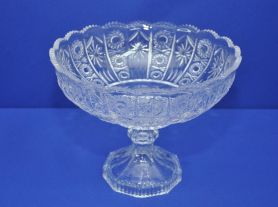 Taça cristal com pé Reine - 27x18,8 cm