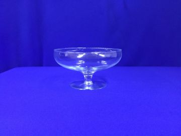 Taça vidro Liso - 21x12 cm
