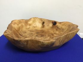 Gamela madeira rustica - 44x10cm