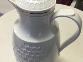 Garrafa Térmica Branca favo - 1 L