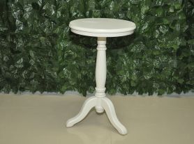 Mesa lateral redonda provençal - 40x68 cm