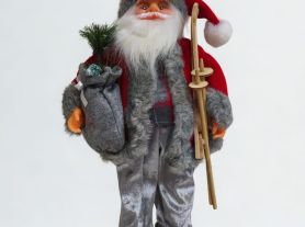 Papai Noel Cinza 45cm