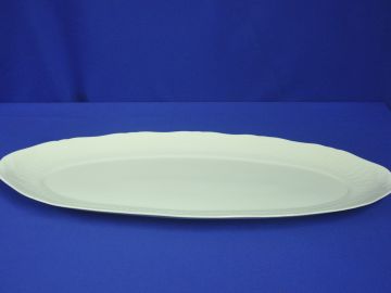 Travessa porcelana peixeira Lady - 64x23 cm