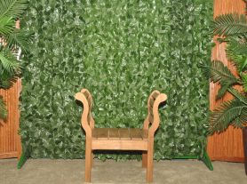 Poltrona recamier madeira de demolição - 0,85x0,49x0,86 m