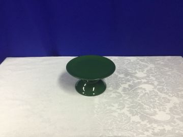Porta doce cerâmica verde P - 18x8 cm