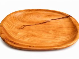 Porta doce madeira rustica - 26x17