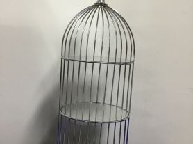 Porta doce prata 3 andares c/ espelho