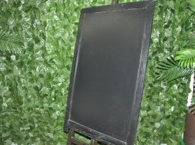 Quadro preto com moldura preta - 60x95 cm