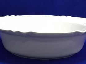 Saladeira  redonda porcelana branca 30x7 cm 2 L