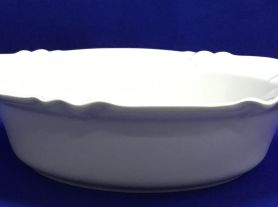 Saladeira  redonda porcelana branca 30x7 cm 2 L