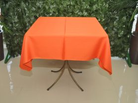 Toalha laranja quadrada granite - 1,40x1,40  