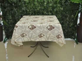 Toalha estampada geométrica quadrada - 1,50x1,50 