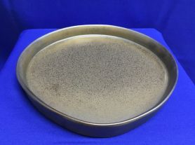 Travessa cobre envelhecido ceramica - 30 cm