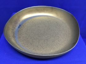 Travessa cobre envelhecido ceramica - 35 cm