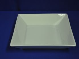 Travessa porcelana quadrada - 29x29x6 cm