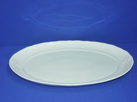 Travessa porcelana oval rasa  Lady - 51x40 cm