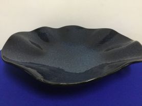 Travessa redonda azul - 40 cm