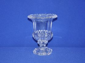 Vaso cristal lapidado - 12x15 cm