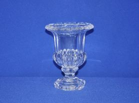 Vaso cristal lapidado - 12x15 cm
