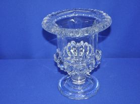 Vaso cristal lapidado - 16x20 cm