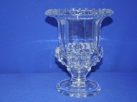 Vaso cristal lapidado - 20x25 cm 