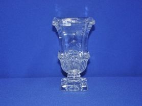 Vaso cristal tulipa - 10,5x10,5x18,4 cm