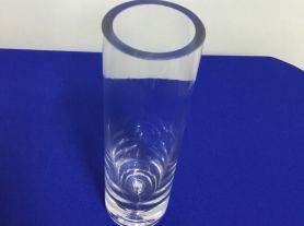 Vaso redondo vidro longo - 6x20cm