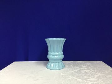 Vaso Trançado azul bebê - 18x24 cm